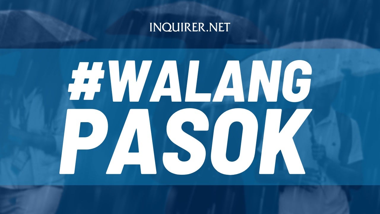 #WalangPasok: Class suspensions for August 3 due to southwest monsoon