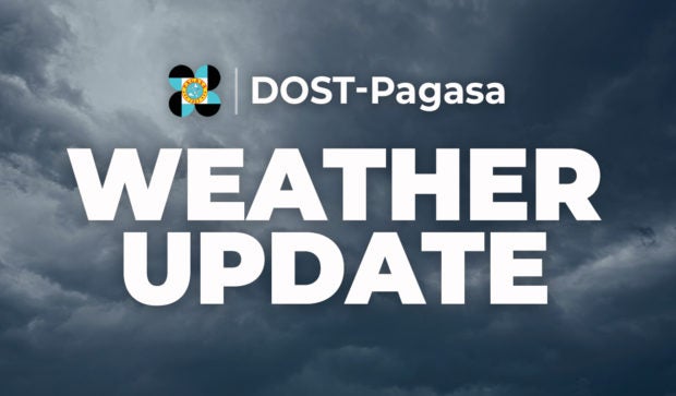 Pagasa says the LPA near Southern Luzon is now Tropical Depression Egay