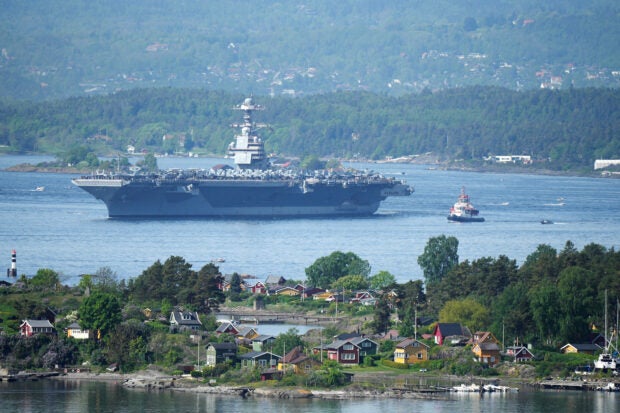 World's biggest aircraft carrier 